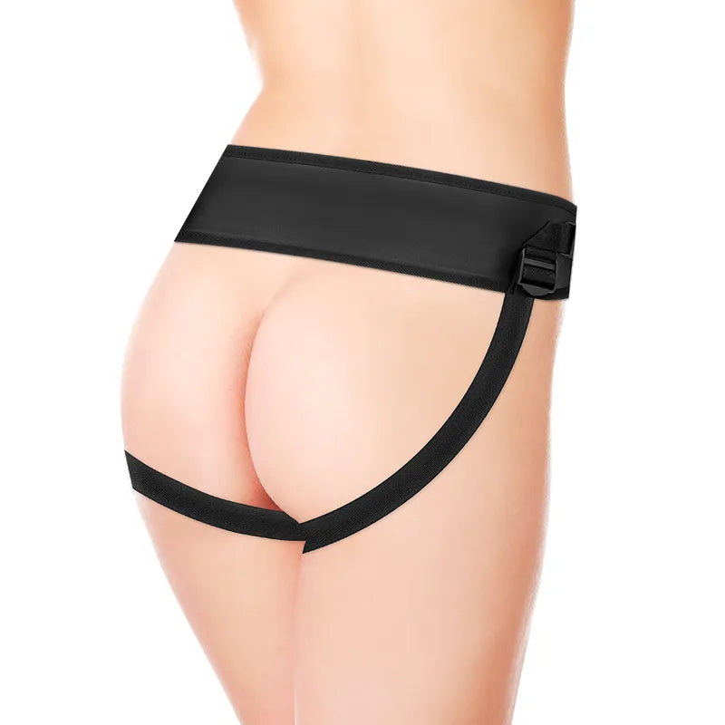 Harnais Godemichet Silicone Articulable Hypoallergénique