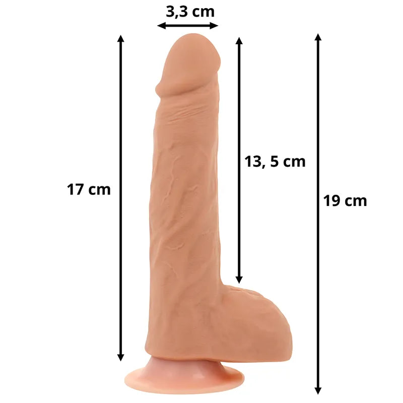 Gode Réaliste Chauffant À Ventouse Usb