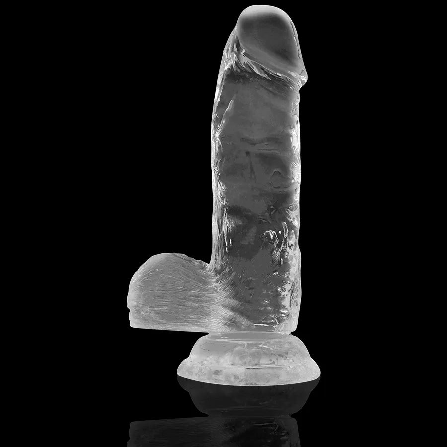 Gode Réaliste Transparent En Gelée Hypoallergénique