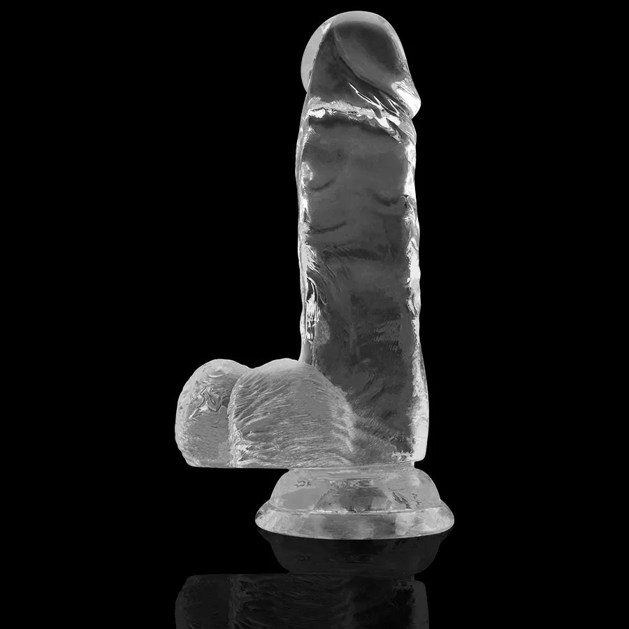 Gode Réaliste Transparent En Gelée Hypoallergénique