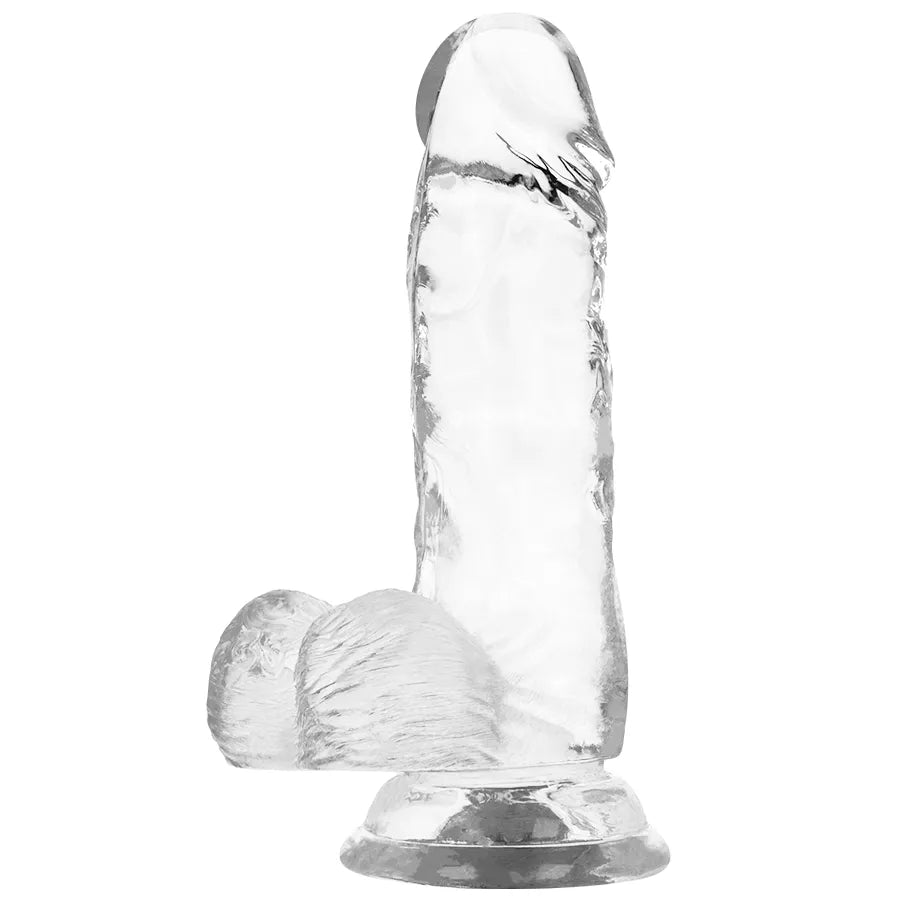 Gode Réaliste Transparent En Gelée Hypoallergénique