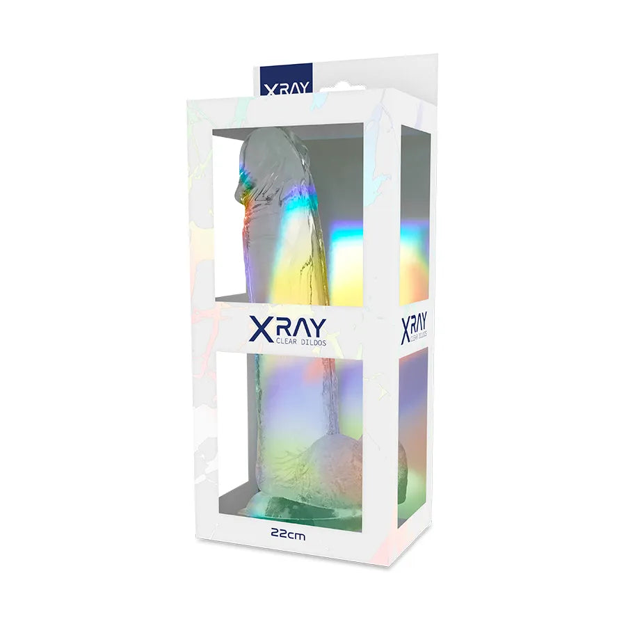 Gode Réaliste Transparent Flexible Hypoallergénique
