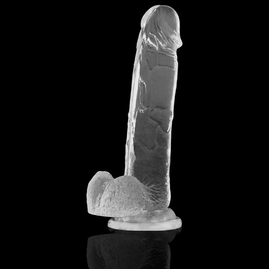 Gode Réaliste Transparent Flexible Hypoallergénique