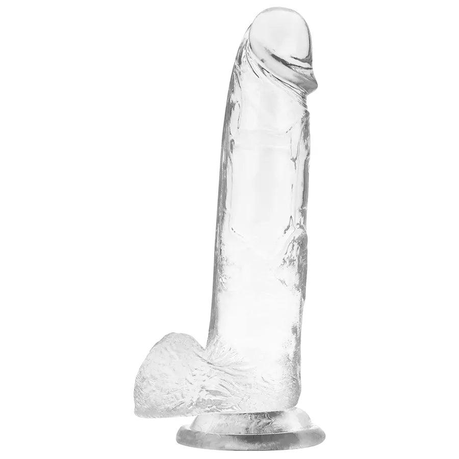 Gode Réaliste Transparent Flexible Hypoallergénique