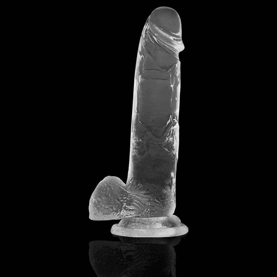Gode Réaliste Transparent Flexible Hypoallergénique