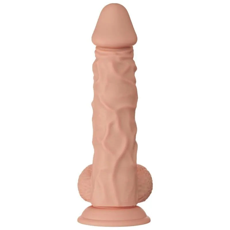 Gode Réaliste Ventouse Couleur Naturelle