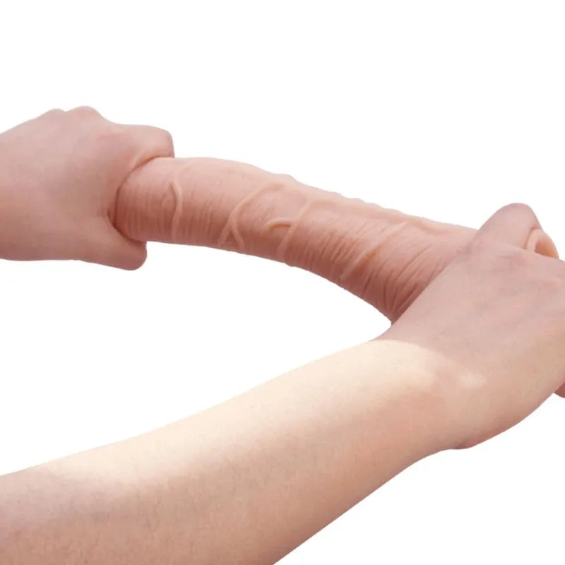 Gode Réaliste Ventouse Courbée Point G