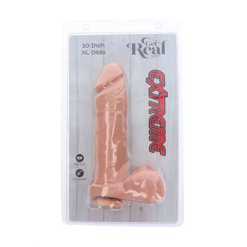 Gode Réaliste Ventouse Pvc Extrême 25 Cm