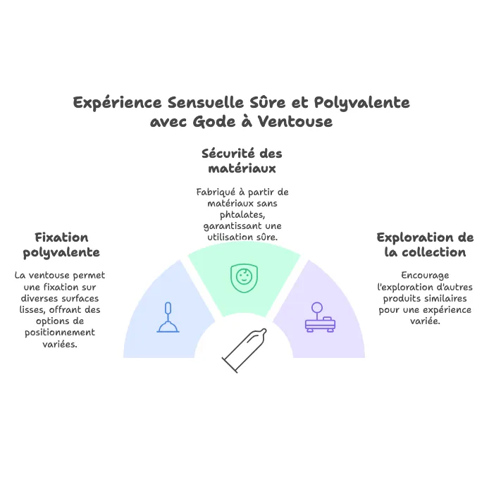 Gode realiste a ventouse
