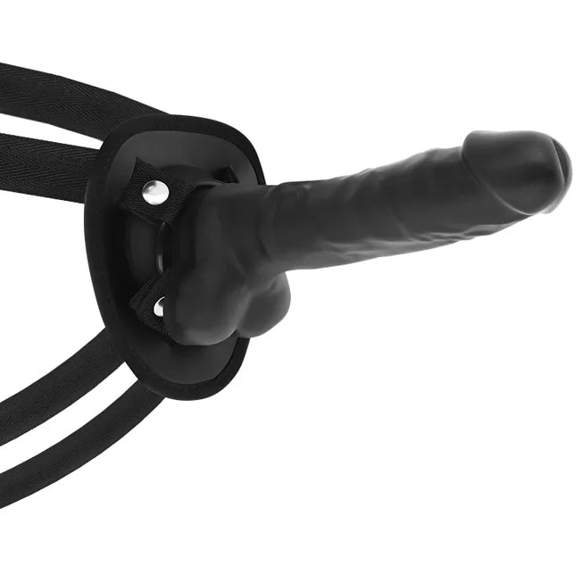 Godemichet Silicone Articulable Sans Phtalates Avec Harnais
