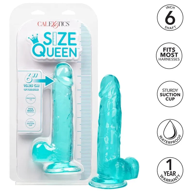 Godemichet À Ventouse Taille Queen 6 Pouces
