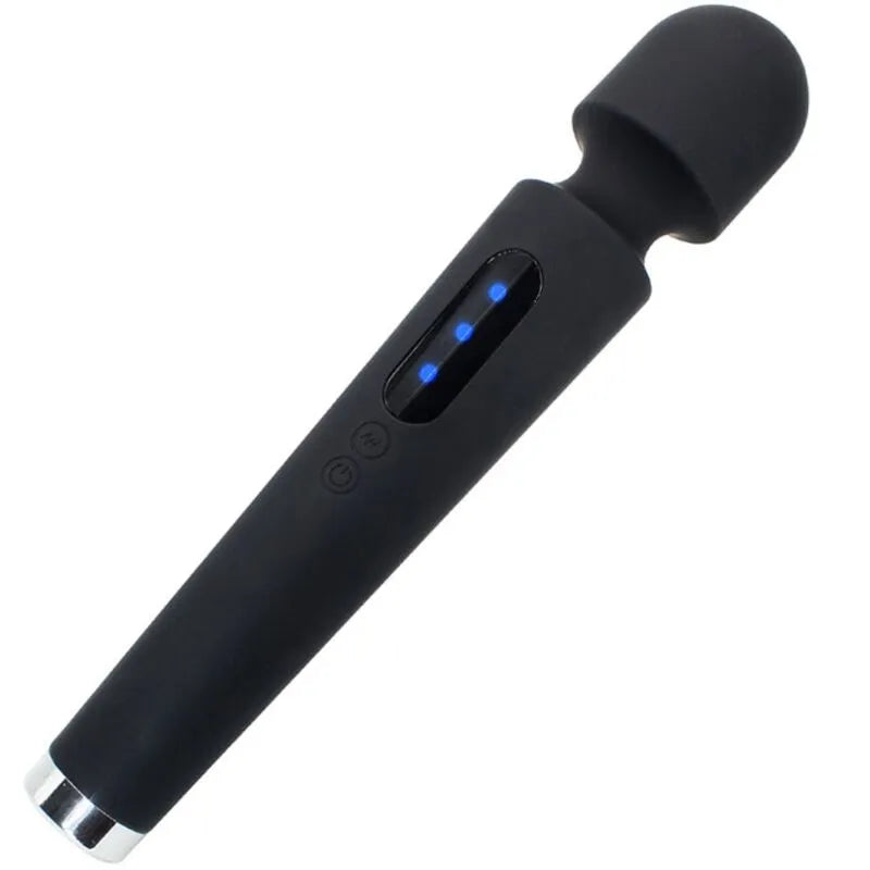 Grande Vibromasseur Violet Étanche Rechargeable