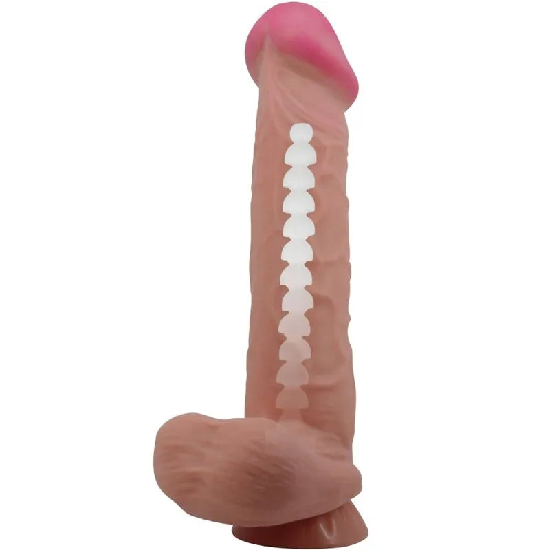 Gros Gode Réaliste Ventouse Brun Tpr