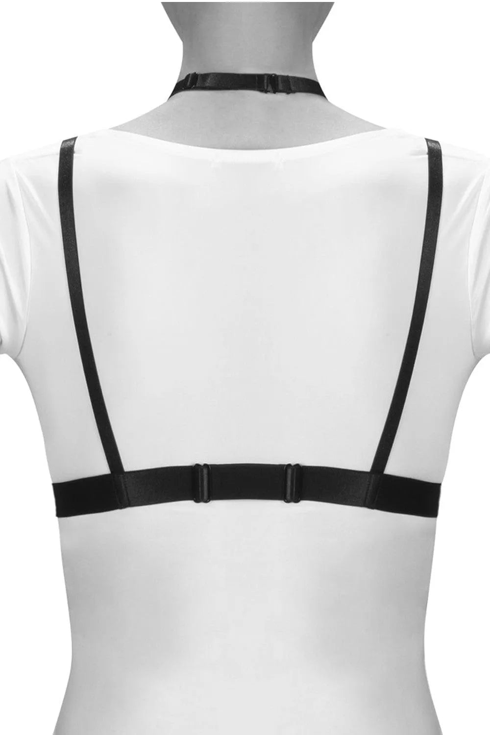 Harnais De Corps Noir Alyssa Extensible Et Réglable