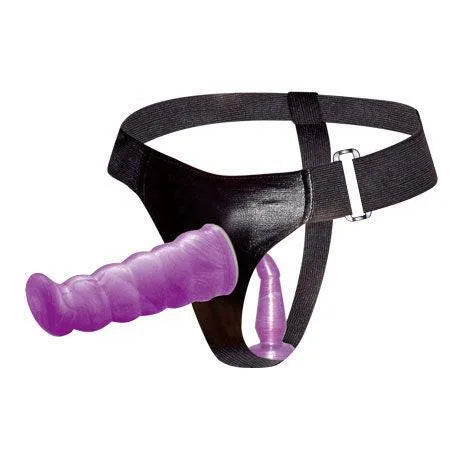Harnais Double Gode Pénétration Lesbienne Tpr