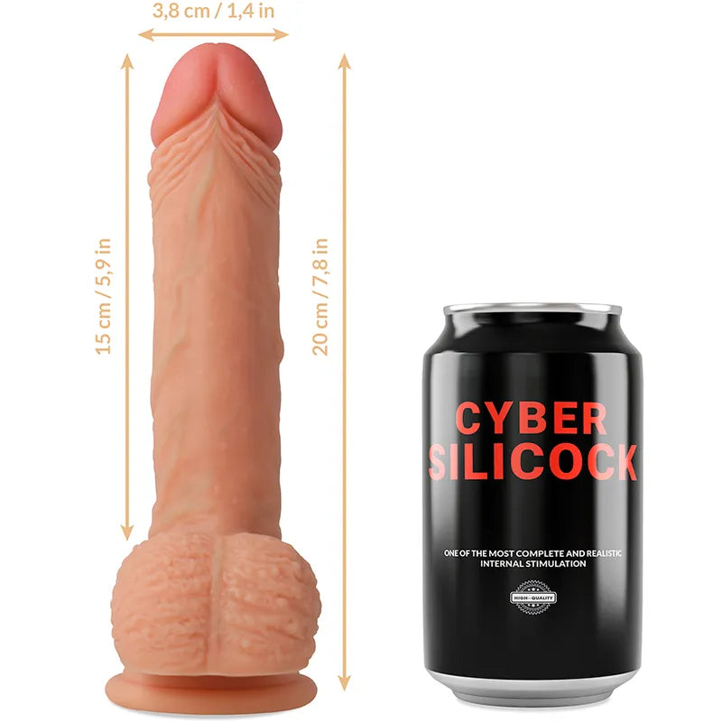 Harnais En Vinyle Avec Gode Cybersilicium Pour Débutants