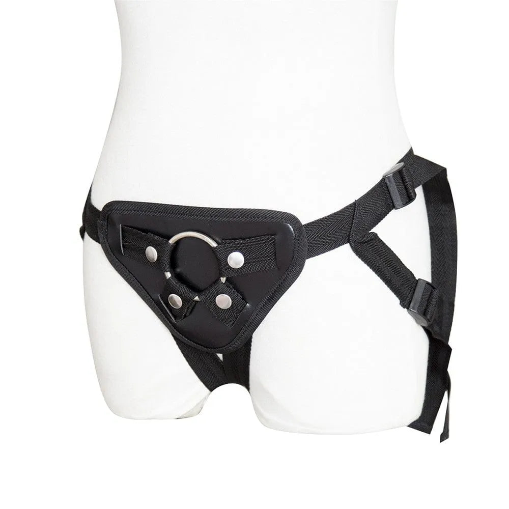 Harnais Gode Ceinture Réglable Cuir Pvc