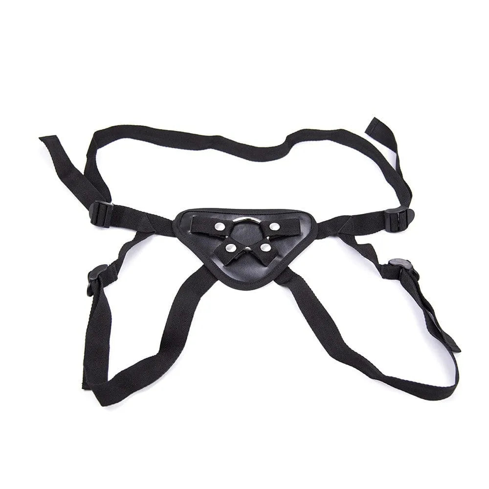 Harnais Gode Ceinture Réglable Cuir Pvc