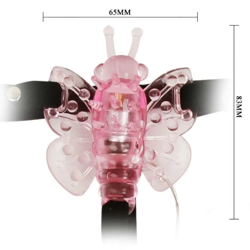 Harnais Papillon Vibrant Rose Réglable Tpr