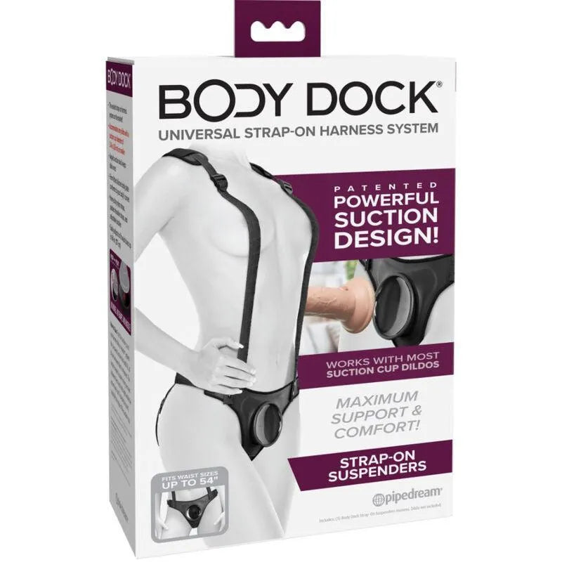 Harnais Strap-On Sans Anneaux Ajustable Et Confortable