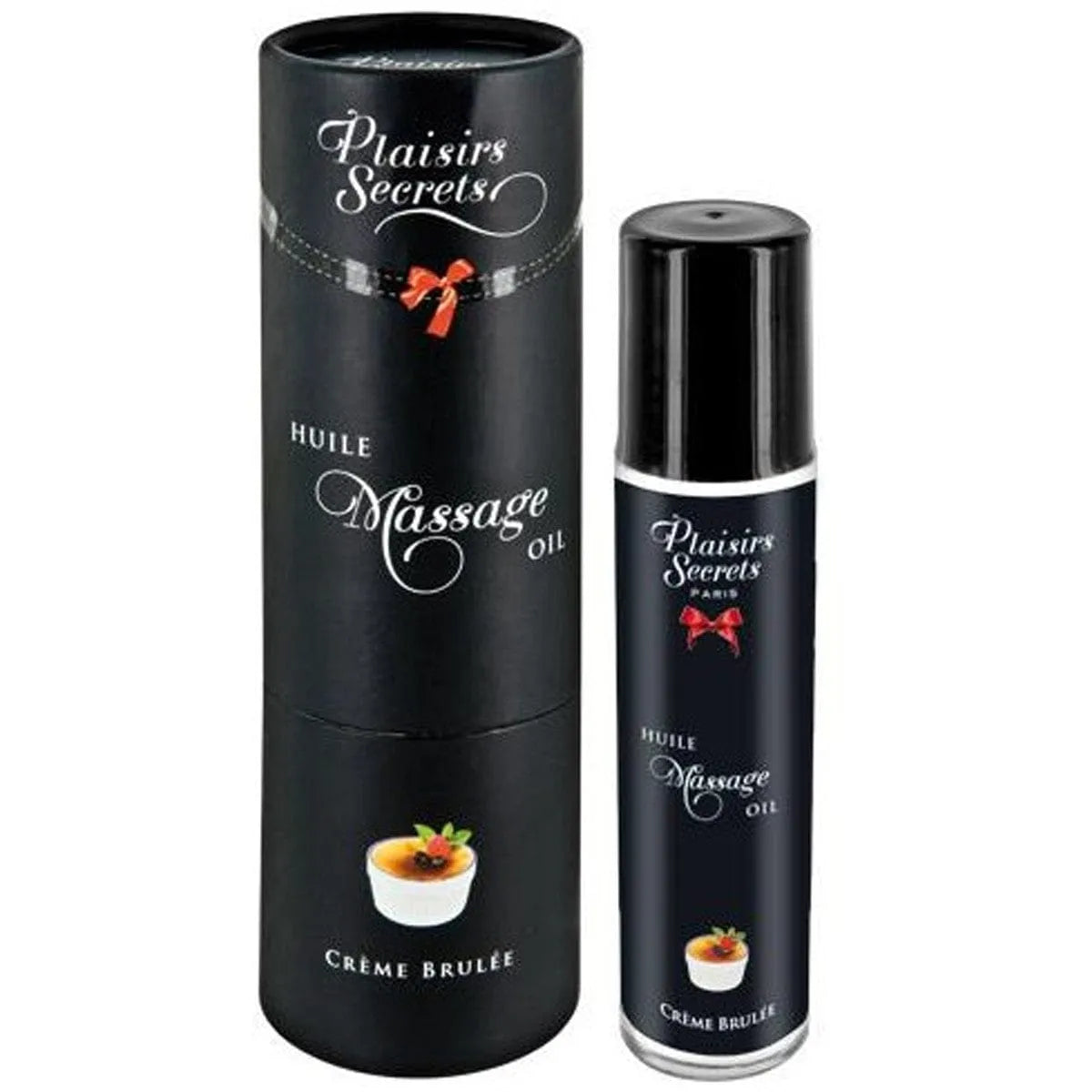 Huile De Massage Comestible Crème Brûlée Pour Couples