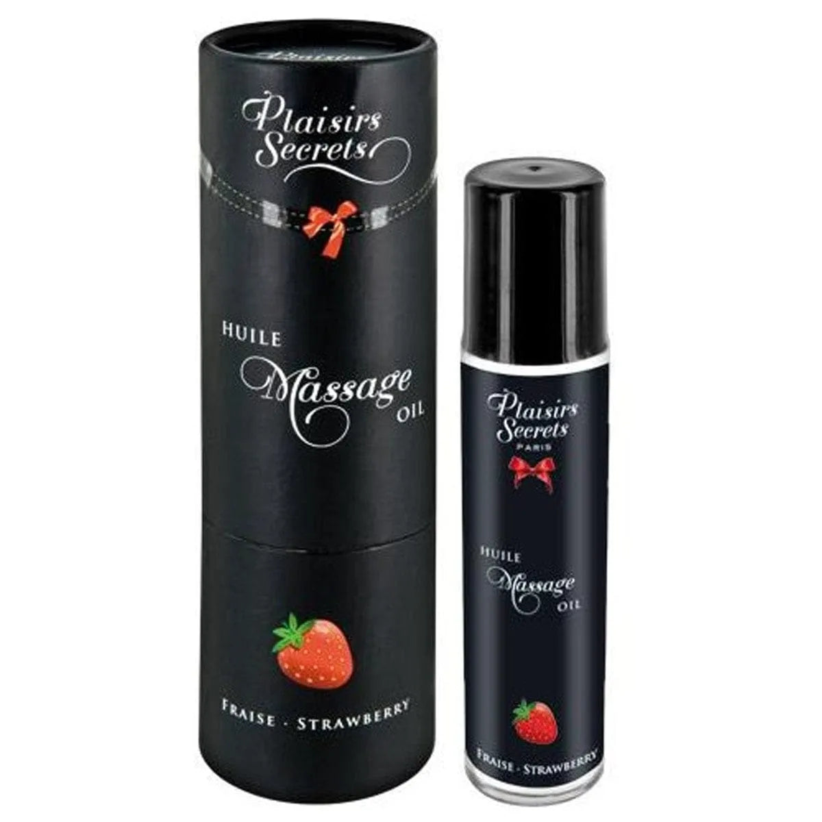 Huile De Massage Érotique Fraise Comestible