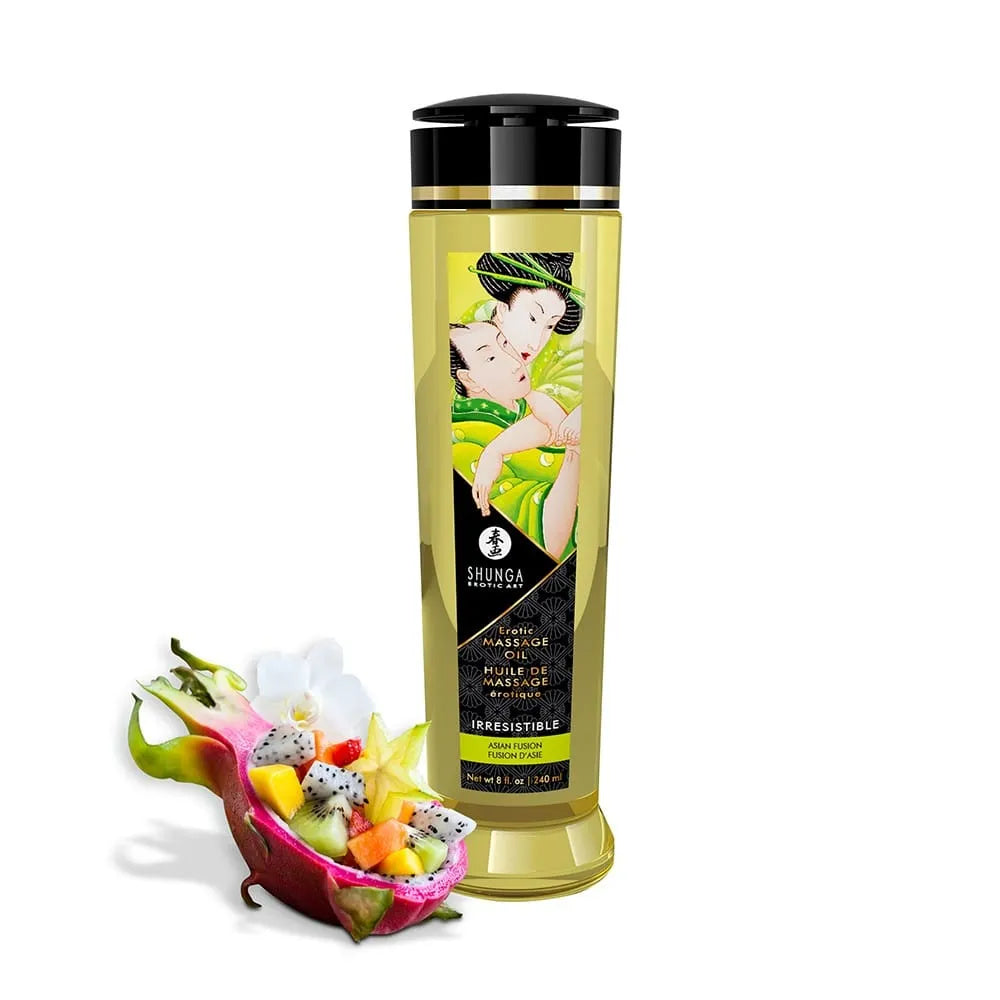 Huile De Massage Érotique Naturelle Fusion D'Asie