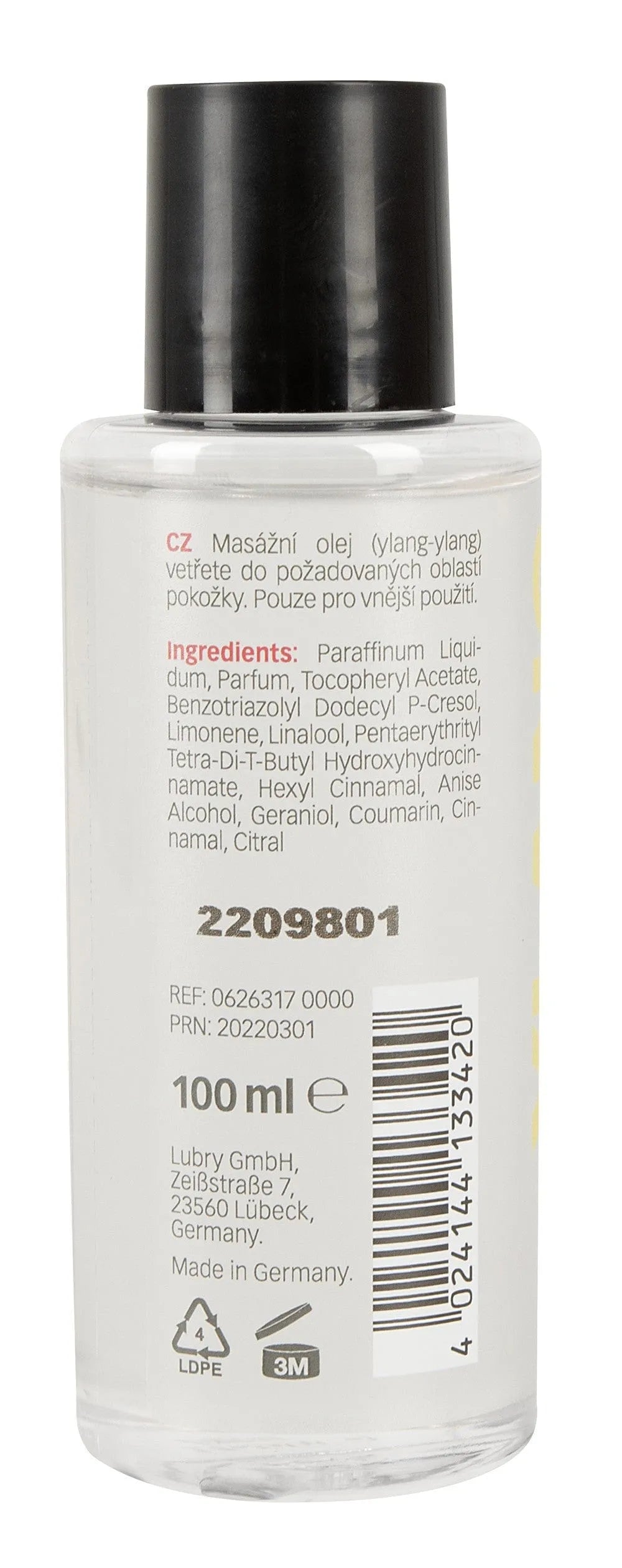 Huile De Massage Érotique Ylang Ylang Végétalienne