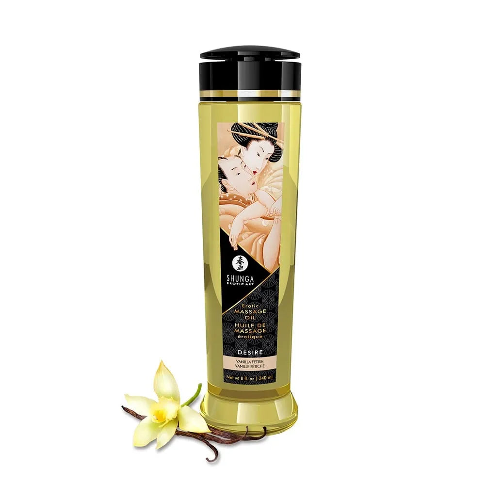 Huile De Massage Vanille Naturelle Apaisante