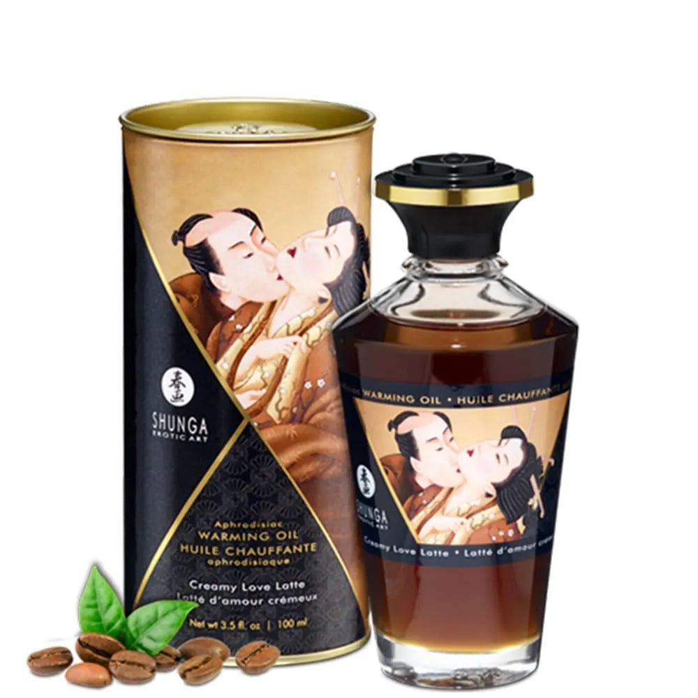 Huile Érogène Chauffante Goût Aphrodisiaque