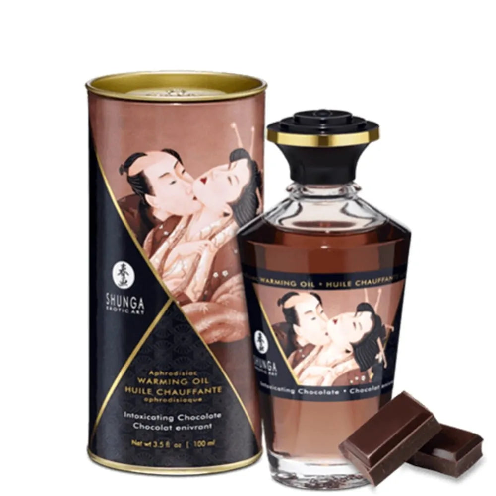 Huile Érogène Chocolat Effet Chaleur