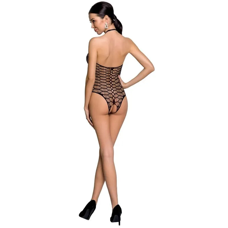 PASSION - FEMME BS087 BODYSTOCKING NOIR