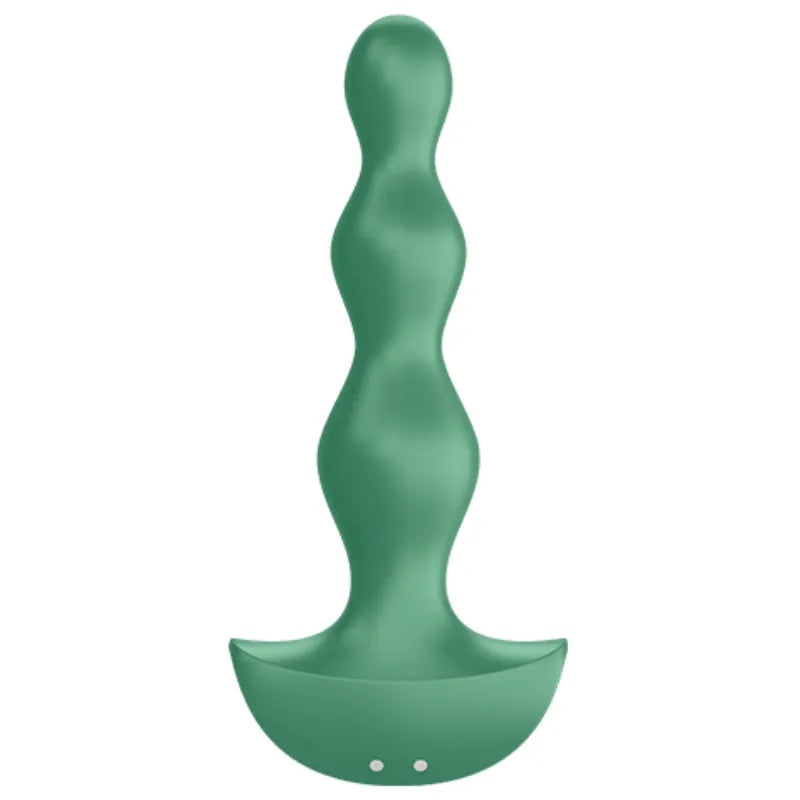 Vibrateur anal Satisfyer Lolli Plug 2 vert stimulation progressive design ondulé silicone haute qualité garantie 15 ans