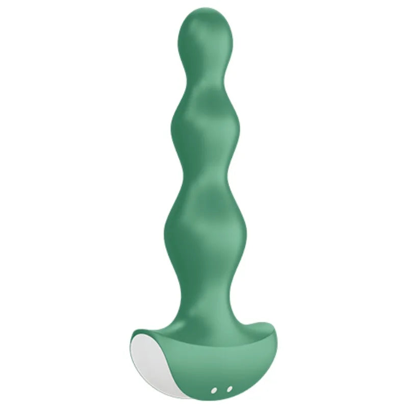 Vibrateur anal Satisfyer Lolli Plug 2 vert stimulation progressive design ondulé silicone haute qualité garantie 15 ans