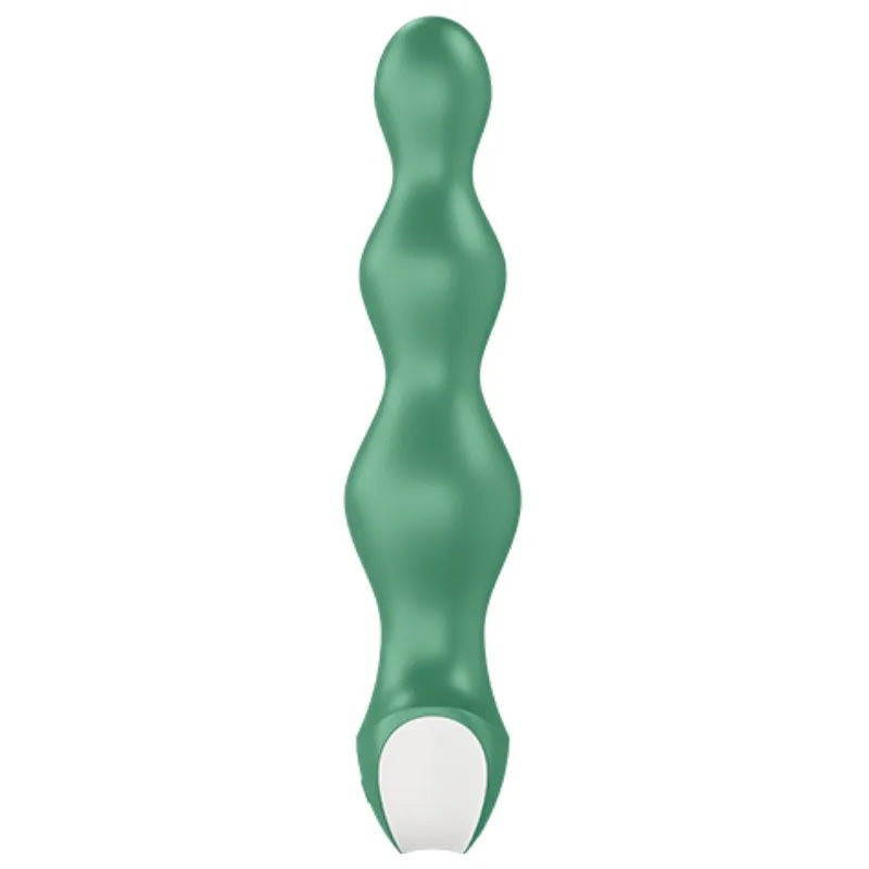 Vibrateur anal Satisfyer Lolli Plug 2 vert stimulation progressive design ondulé silicone haute qualité garantie 15 ans