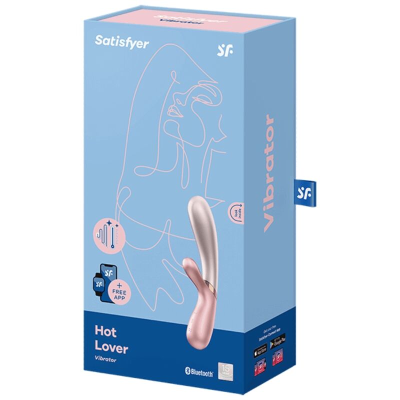 Satisfyer - Vibrateur Hot Lover Rose & Beige