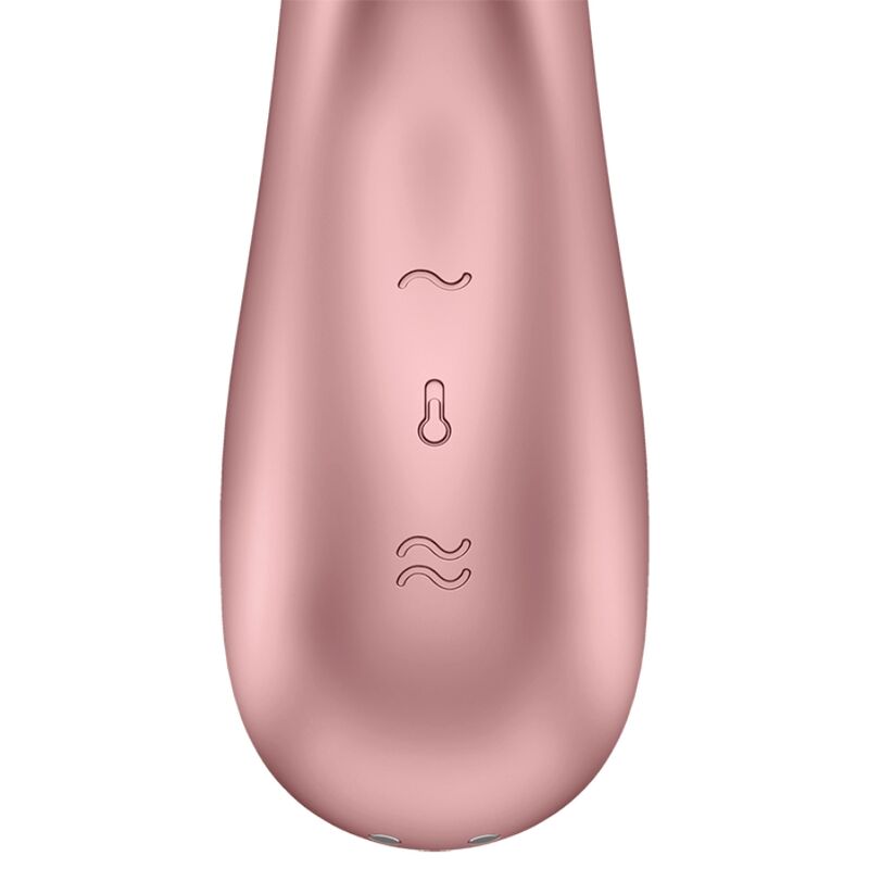 Satisfyer - Vibrateur Hot Lover Rose & Beige