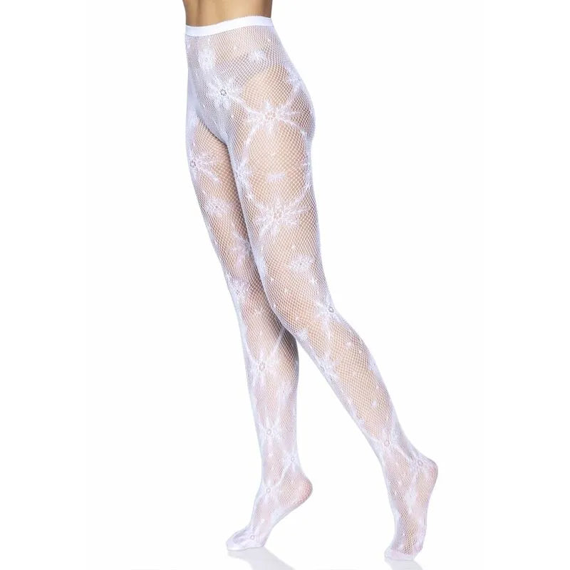 LEG AVENUE - COLLANT RÉSILLE FLOCON DE NEIGE