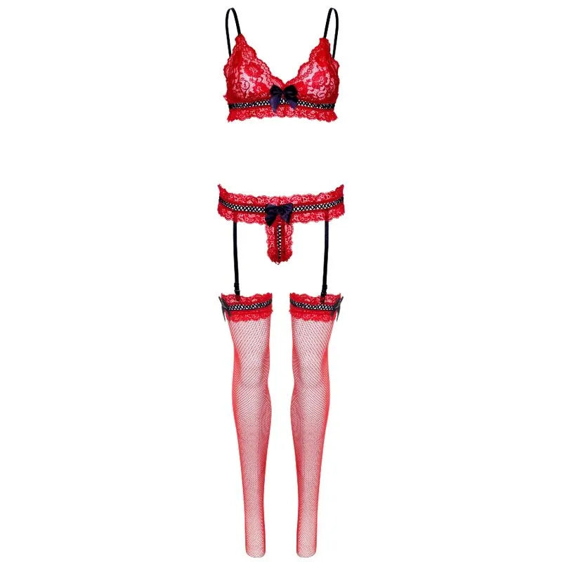 LEG AVENUE - ENSEMBLE TROIS PIÈCES - ROUGE
