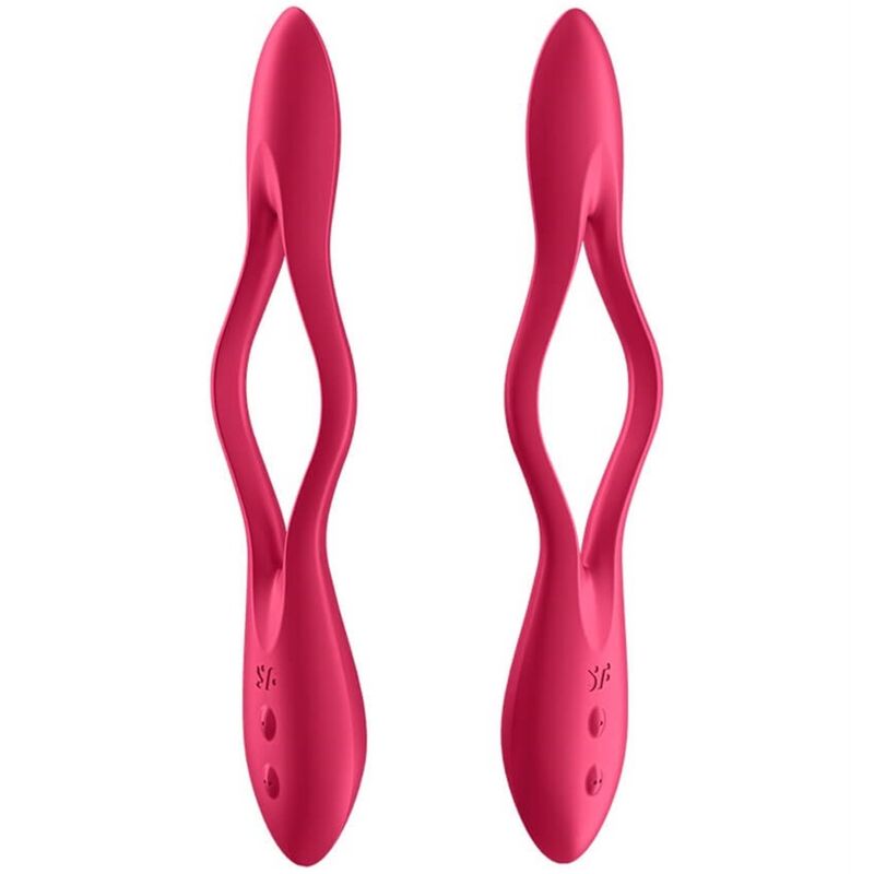 Satisfyer - Vibrateur Multi Elastic Joy Rouge