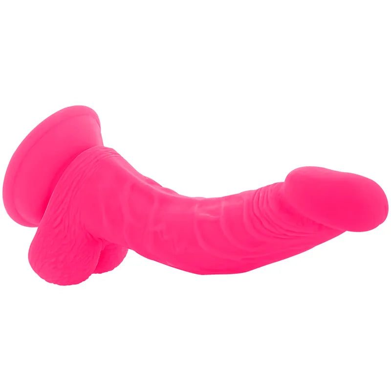 DIVERSIA - DILDO VIBRANT FLEXIBLE ROSE 21.5 CM -O-