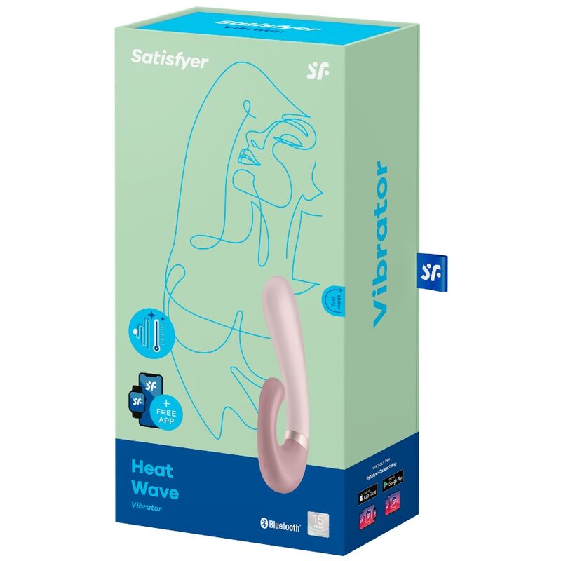 Satisfyer - Application Heat Wave Vibrator Rose