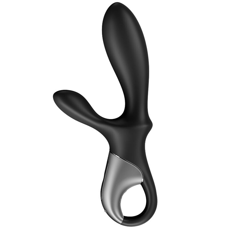 Satisfyer - Application Heat Climax+ Vibrateur Anal Noir