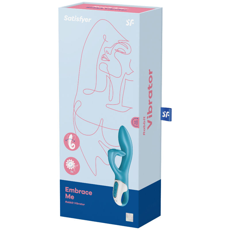 Satisfyer - Vibrateur Point G Embrace Me Turquoise