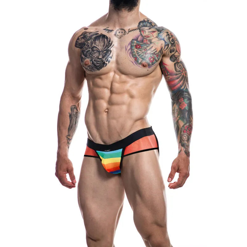 CUT4MEN - JOCKSTRAP ARC-EN-CIEL