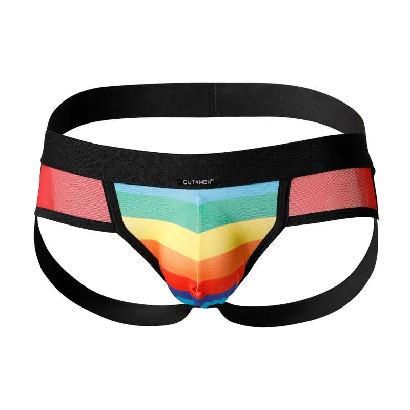 CUT4MEN - JOCKSTRAP ARC-EN-CIEL