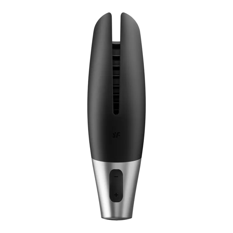 Masturbateur puissant Satisfyer noir stimulation pénis application compatible silicone étanche garantie 15 ans