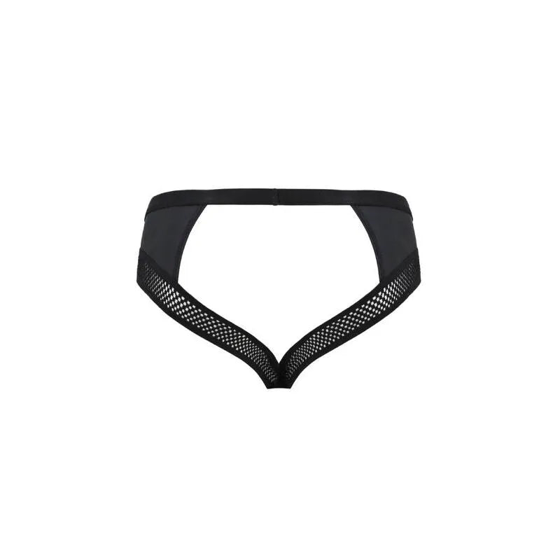 lingerie ouverte noir polyuréthane polyester certifiée Oeko-Tex innovante Europe