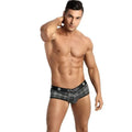 Slip bikini homme microfibre carreaux ouverts sexy ANAIS FOR MEN