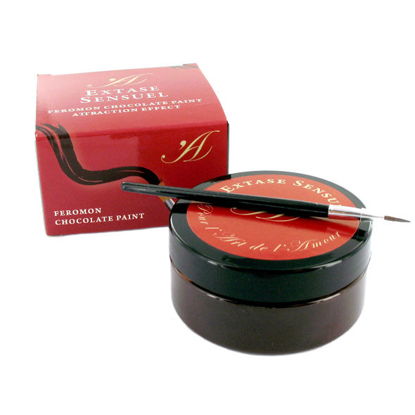 Extase Sensual - Peinture Corporelle Au Chocolat Avec Effet Dattraction 50 Ml